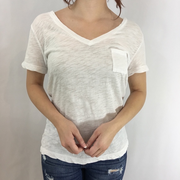 Basic White Short Sleeve Tee - Picture 3 of 8